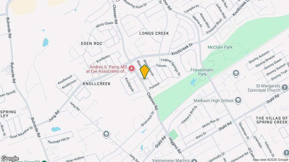 16426 Alwick Ln Map and Location Details