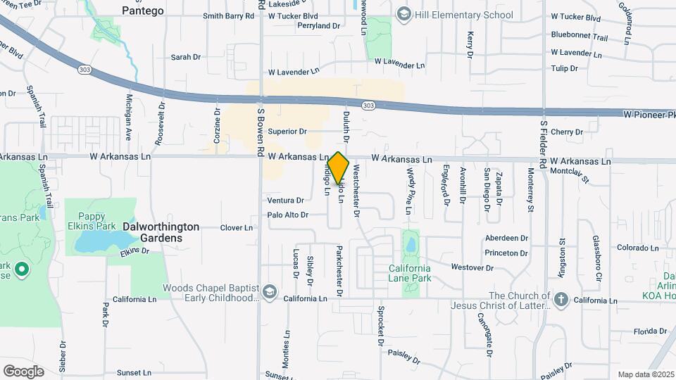 2410 Lido Ln Map and Location Details