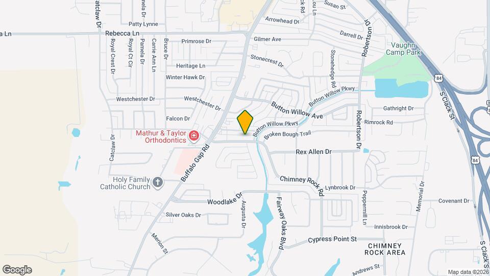 3216 Chimney Rock Rd Map and Location Details