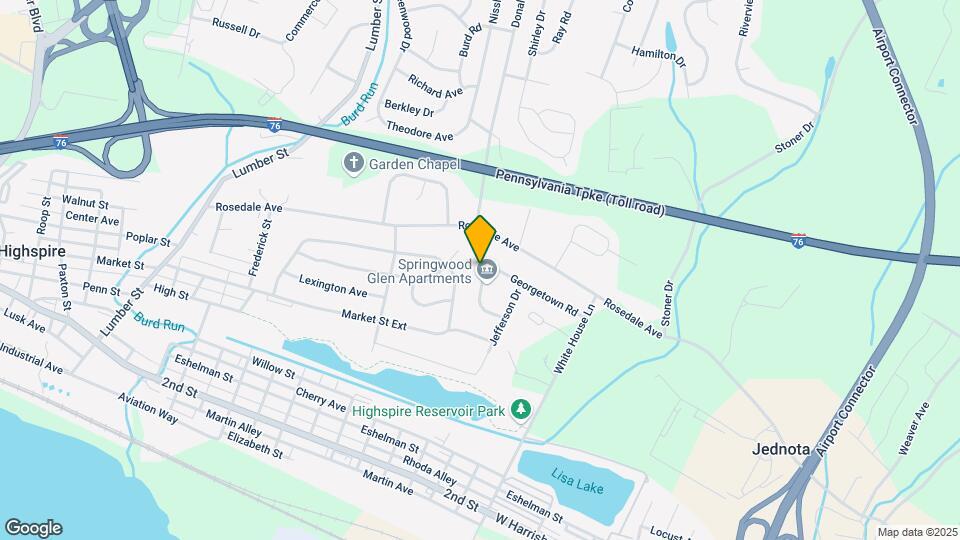 Springwood Glen Apartments Mapa y Detalles de la Ubicación