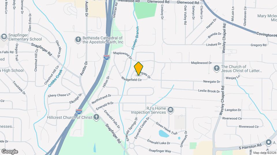 3976 Wedgefield Cir Map and Location Details