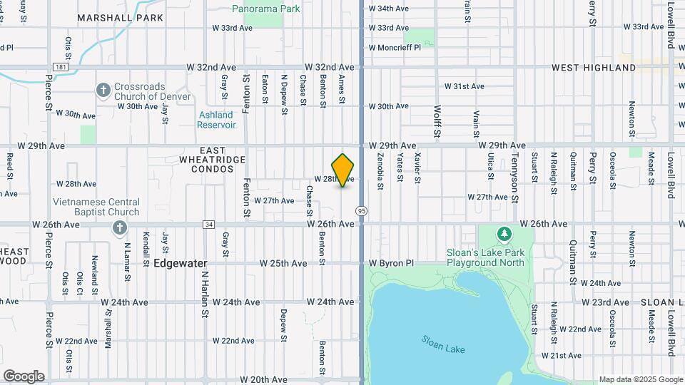 2718 Ames St Map and Location Details