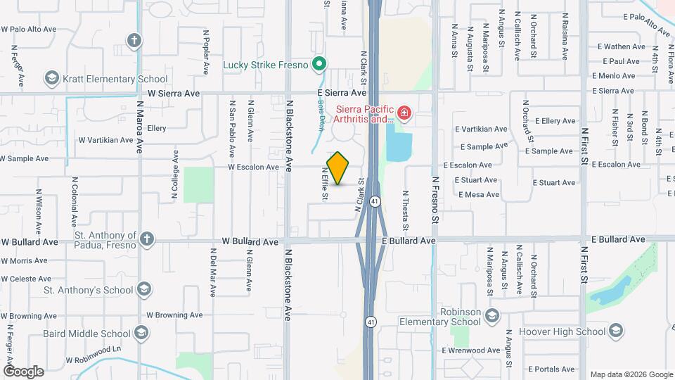 135 E Stuart Ave Map and Location Details