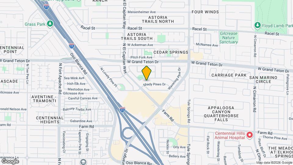 8632 Shady Pines Dr Map and Location Details