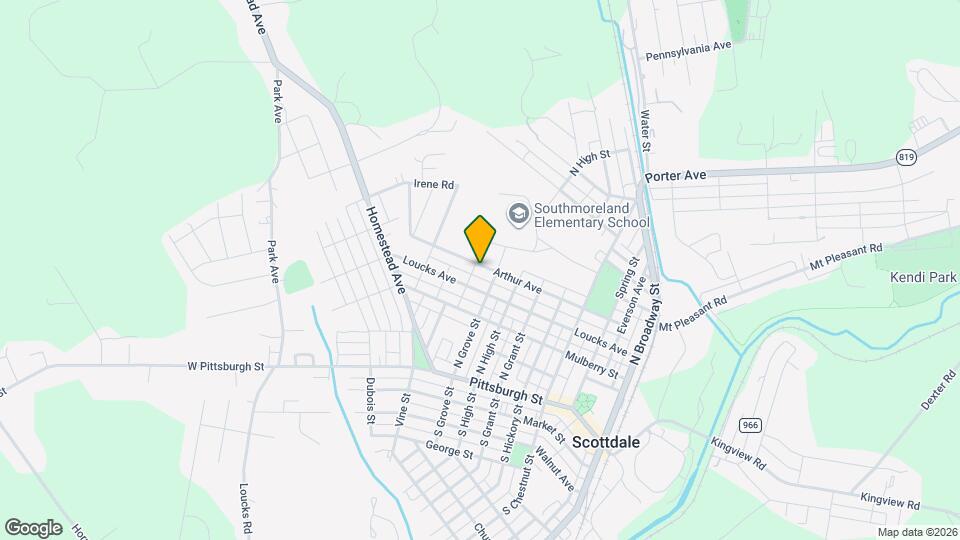 807 Arthur Ave Map and Location Details