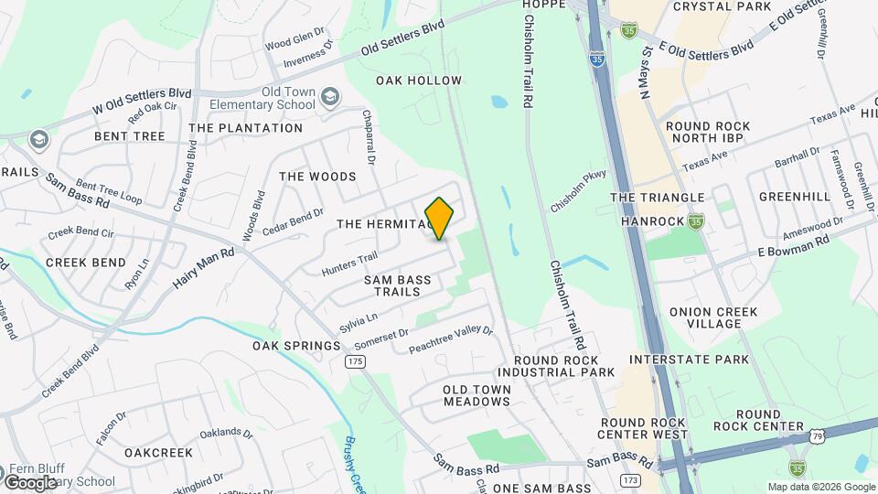 1402 Hollow Tree Blvd Map and Location Details
