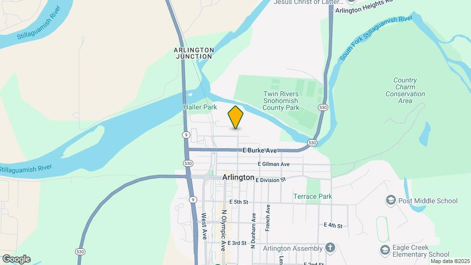 129 E Haller Ave-Unit -A Map and Location Details
