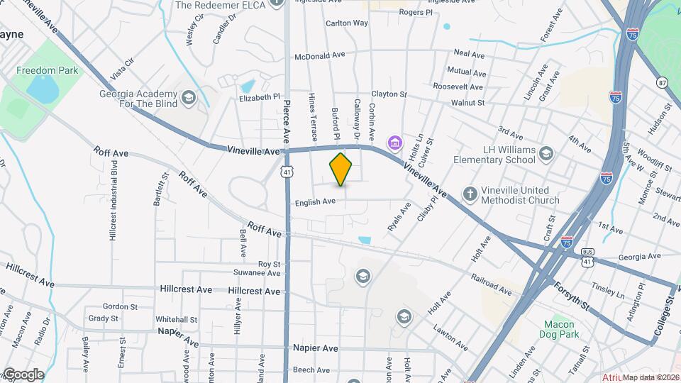 251 Oak Haven Ave Map and Location Details