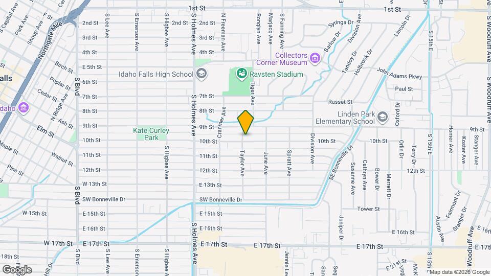 701 10th St Map and Location Details