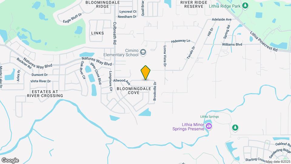 2628 Brookville Dr Map and Location Details