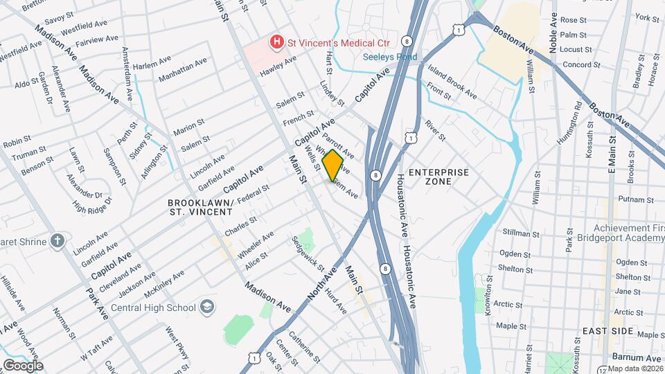 332 Wells St Map and Location Details