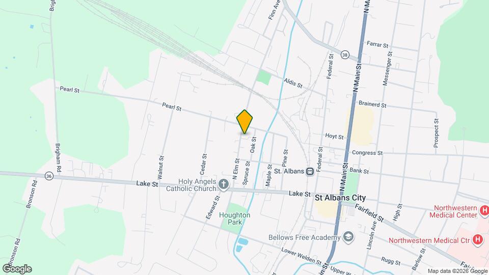 45 N Elm St Map and Location Details