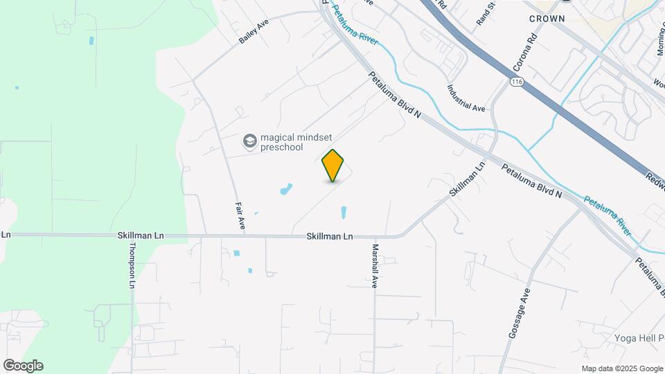 1360 Skillman Ln Map and Location Details