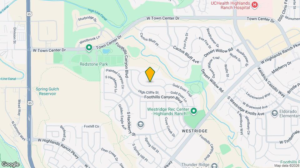 9508 Cove Creek Dr Map and Location Details