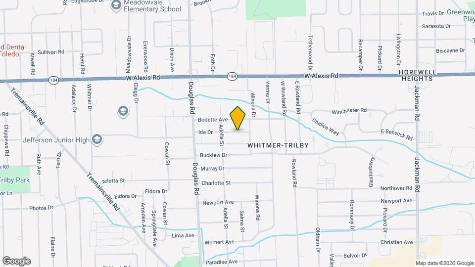 2329 Ida Dr Map and Location Details