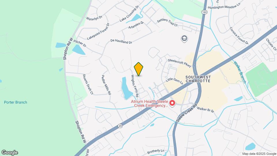 13513 Browhill Ln Map and Location Details