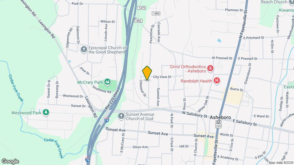 343 Peachtree St Map and Location Details