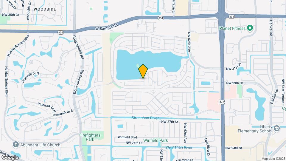 6553 Bayfront Dr Map and Location Details