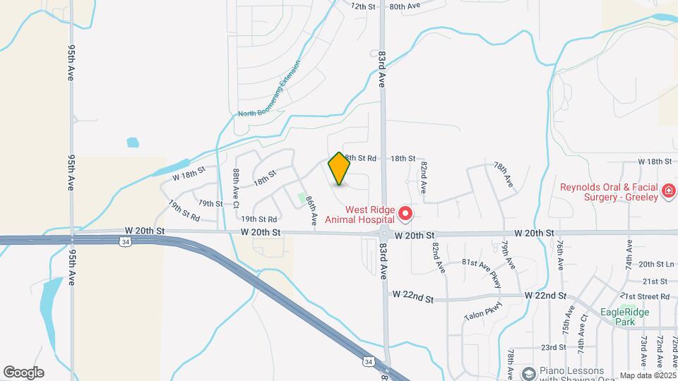 1832 85th Ave Ct Map and Location Details