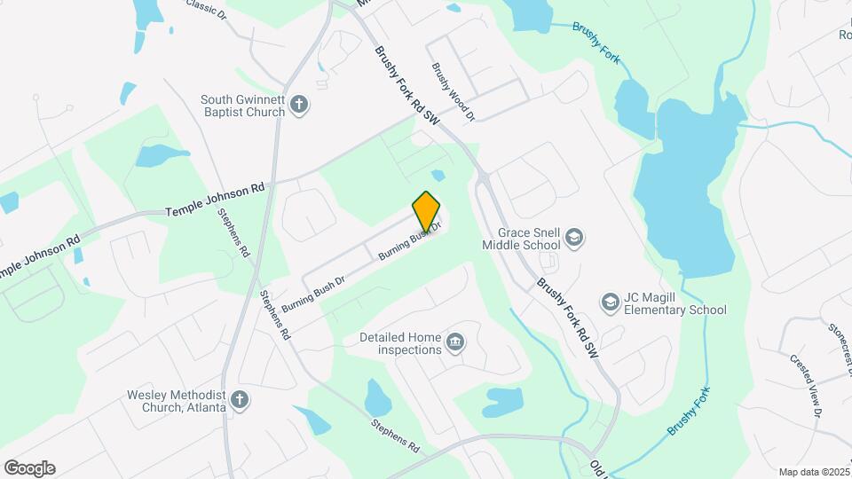 1150 Burning Bush Dr Map and Location Details