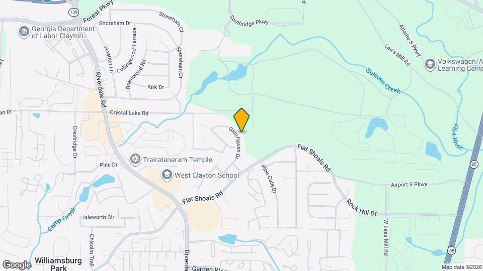 5454 Glen Haven Dr Map and Location Details