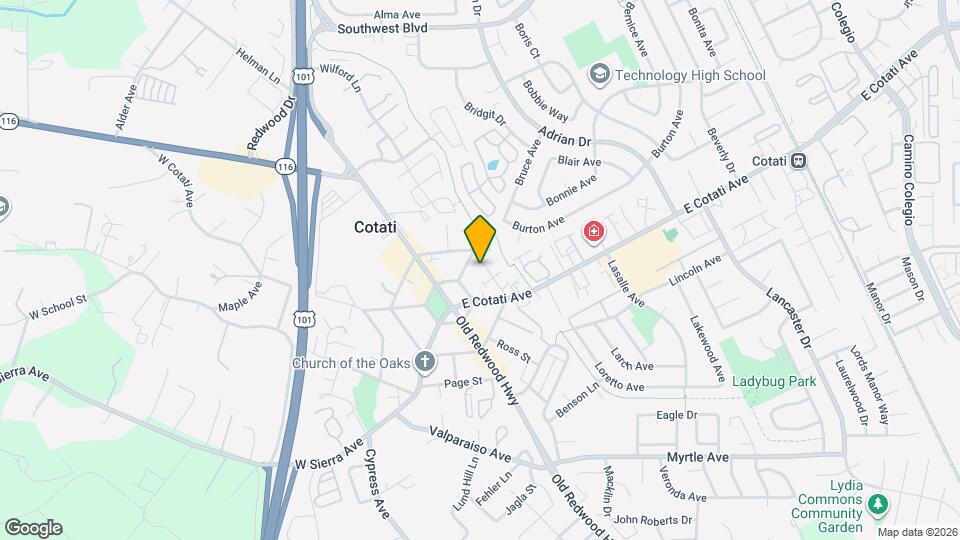 8163 Arthur St Map and Location Details