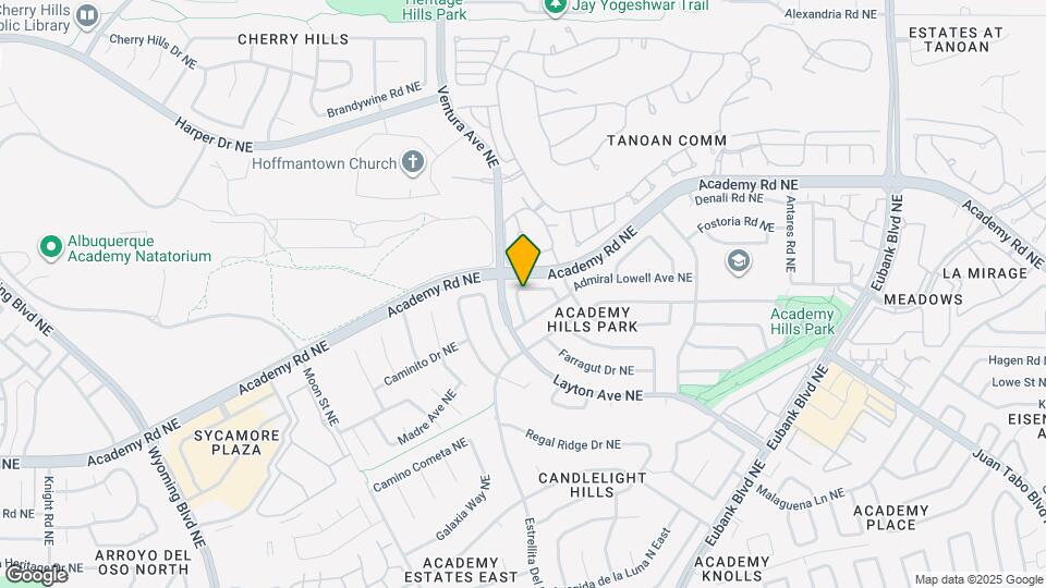 9230 Admiral Lowell Pl NE Map and Location Details