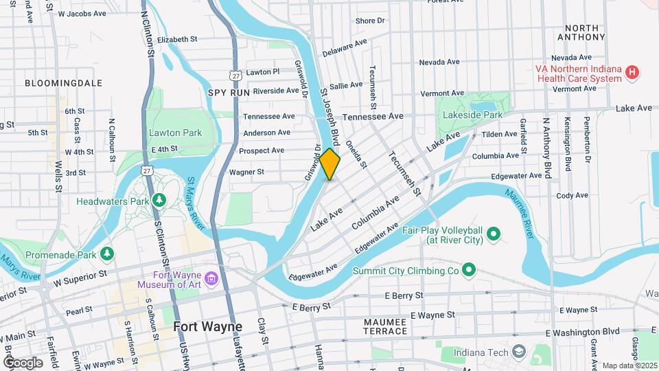 919 Rivermet Ave Map and Location Details