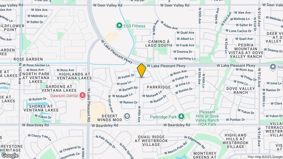 9859 W Potter Dr Map and Location Details