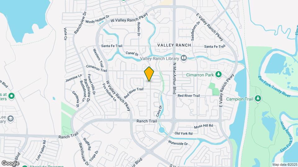 9005 Rodeo Dr Map and Location Details