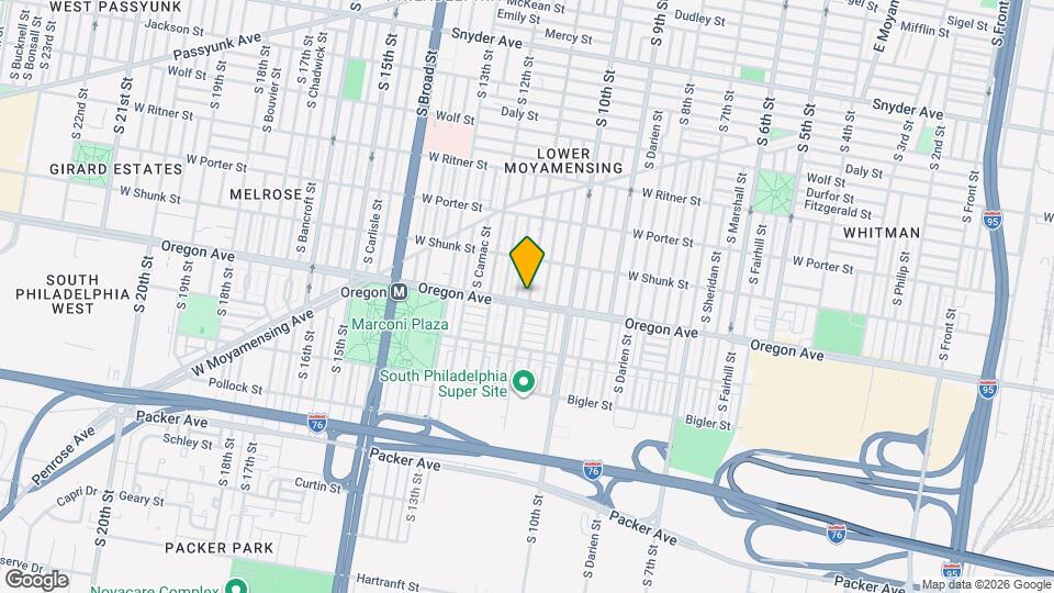 2654 S 11th St Map and Location Details