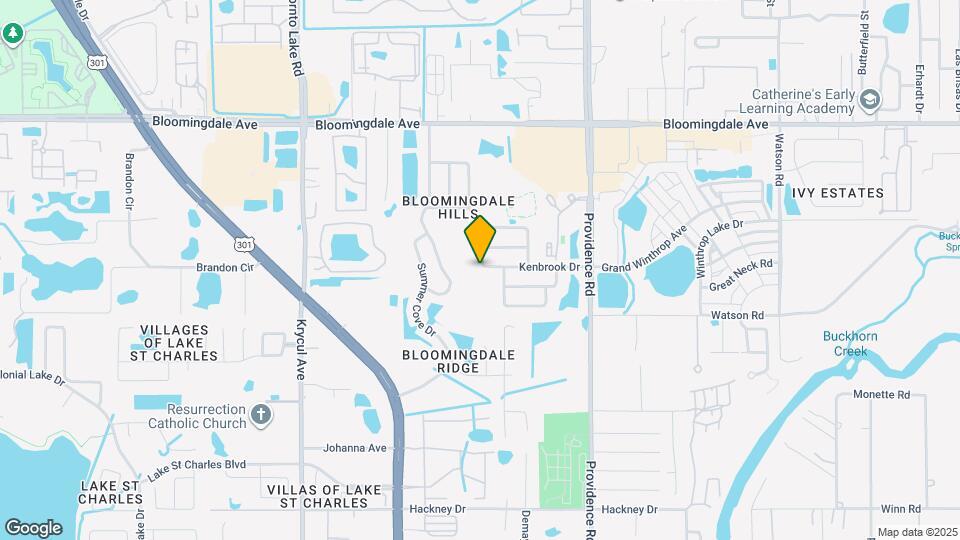 10821 Kenbrook Dr Map and Location Details