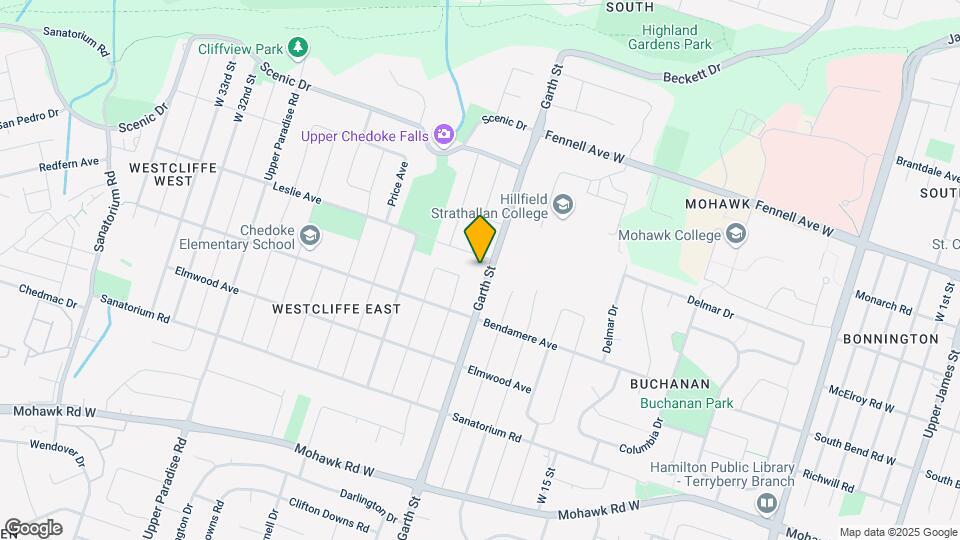 804 Garth St Map and Location Details