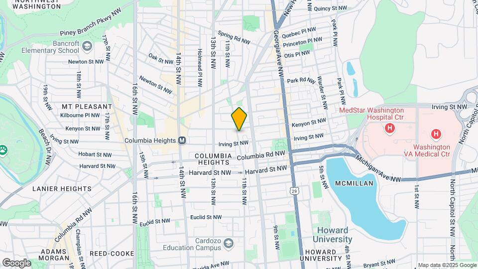 3119 11th St NW Map and Location Details