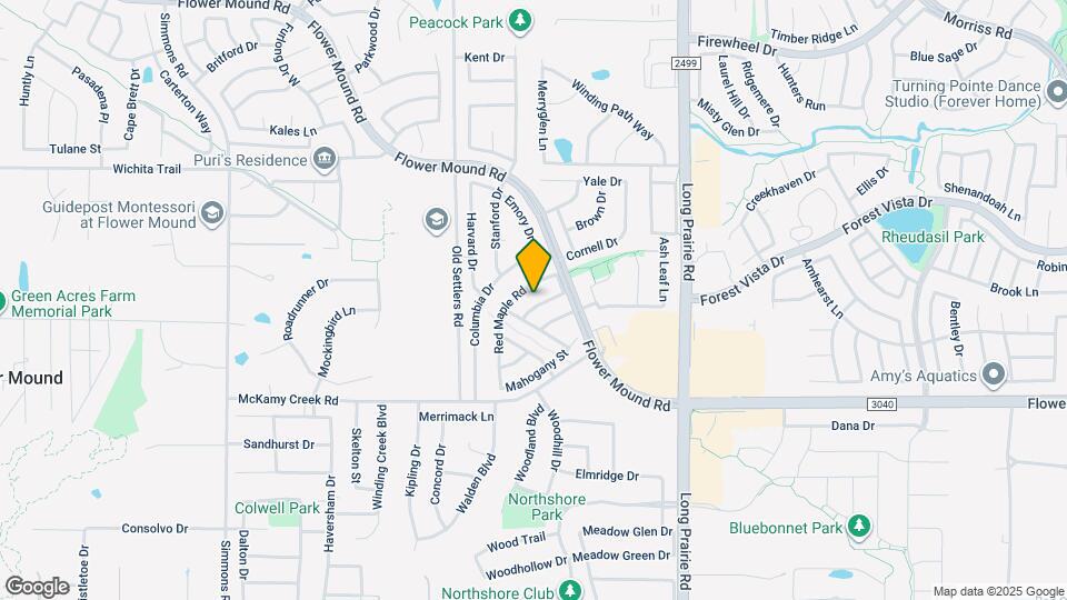 2317 Suntree Ln Map and Location Details