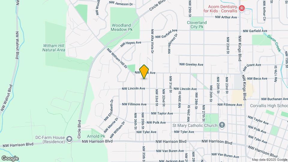 1115 NW 35th St Map and Location Details