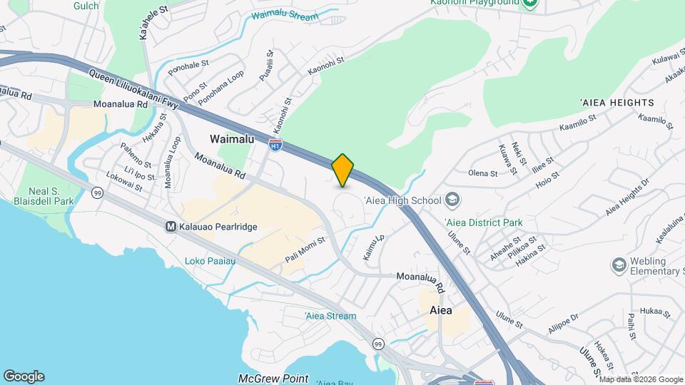 98-450 Koauka Loop Map and Location Details