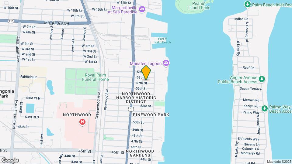431 57th St Mapa y Detalles de la Ubicación