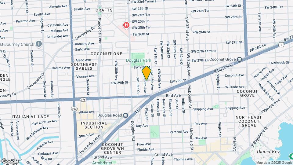 2905 SW 36th Ave Map and Location Details