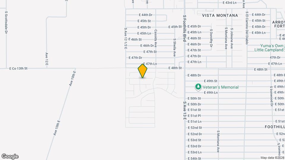 12615 E 49th St Map and Location Details