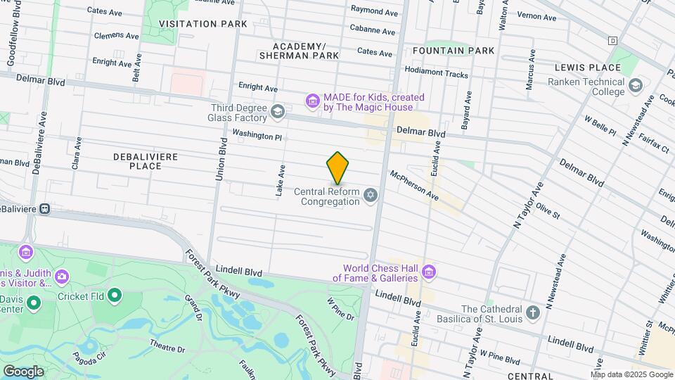 5073-5096 Waterman Blvd Mapa y Detalles de la Ubicación
