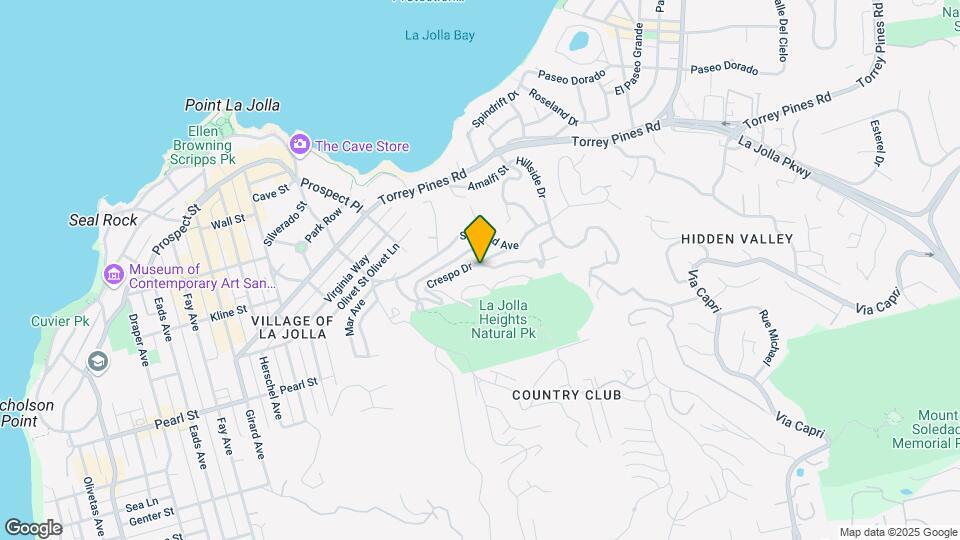 1703 Castellana Rd Map and Location Details