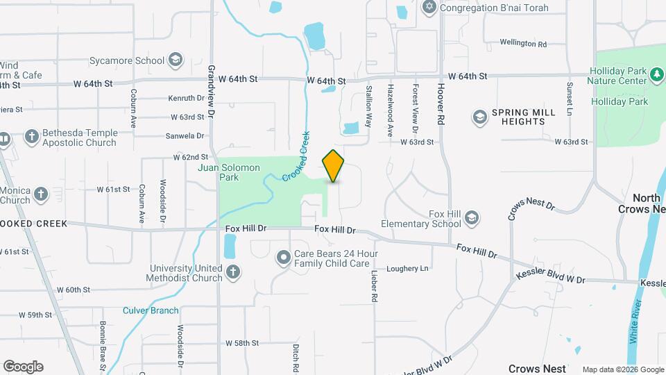 6130 Munsee Ln Map and Location Details