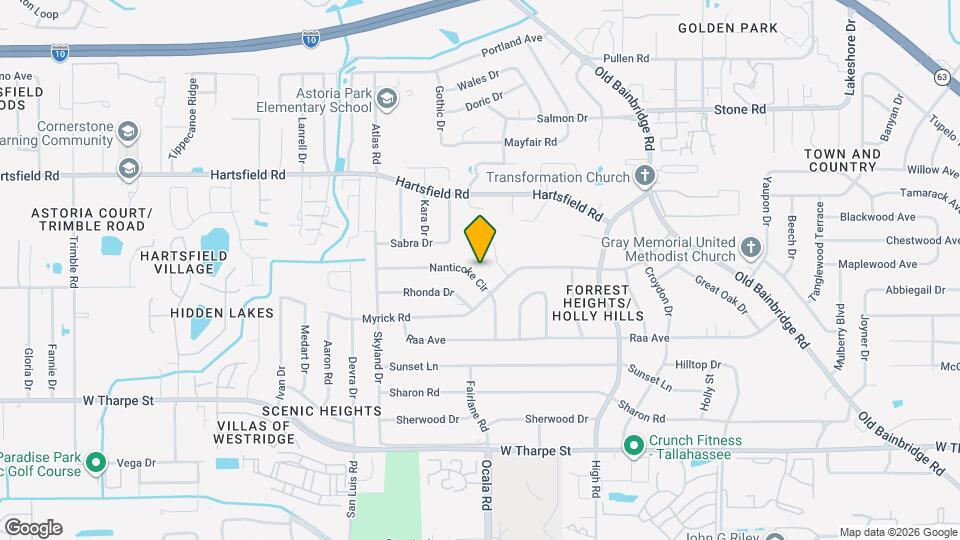 1919 Nanticoke Cir Map and Location Details