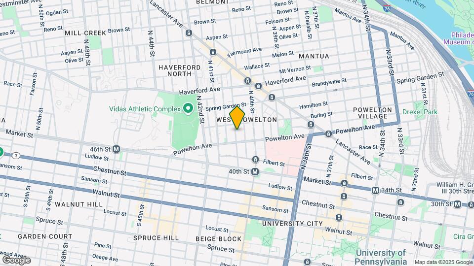 325 N Preston St Map and Location Details