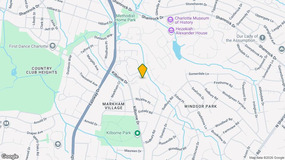 2219 Kilborne Dr Map and Location Details