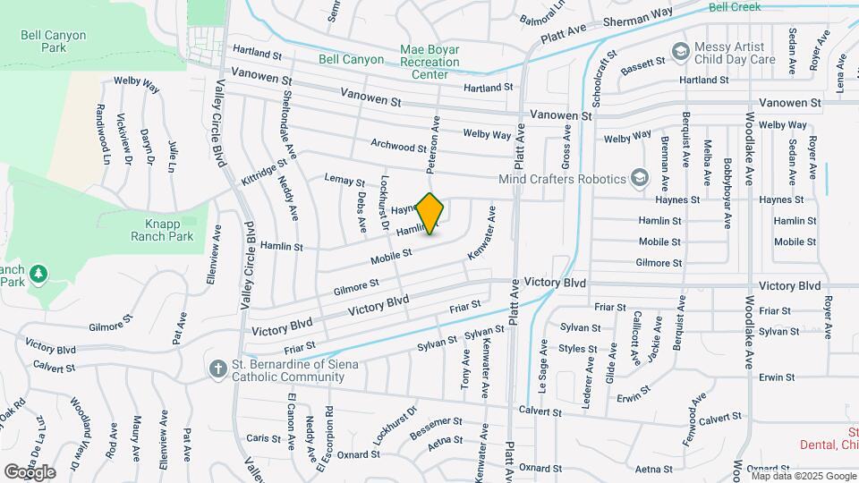 23907 Mobile St Map and Location Details