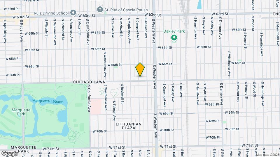 2456 W Marquette Rd, Unit 2 Map and Location Details