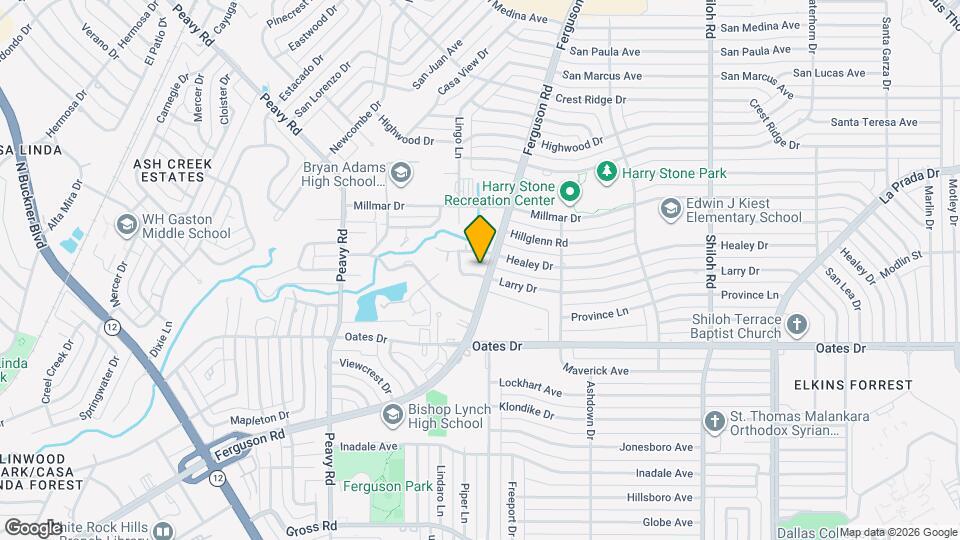 2243 Larry Dr Map and Location Details