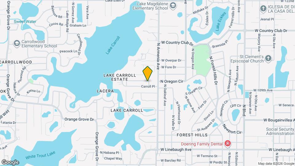 2302 Carroll Grove Dr Map and Location Details